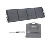 Panneau Solaire Portable Chargeur Solaire Pliable Monocristallin VEVOR 200 W