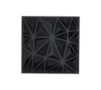 VEVOR Panneaux Muraux 3D, Lot de 33, Panneau Mural Décoratif PVC Moderne Minimaliste, 30x30 cm, Couverture 2,97 m², Déco Intérieure pour Plafond, Chambre, Salon, Salle de Jeux, Noir Mat Motif Diamant