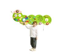 Panneaux Muraux d'Activités Chenille-VEVOR-12 Jeux-Jouet Mural Sensoriel Montessori pour Enfants 3-12 ans