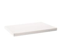 VEVOR Papier filtre pour friteuse, 100 feuilles, 653 x 430 mm, feuilles de filtre de rechange pour friteuse mobile commerciale 55 L, pour restaurant, restauration rapide, concessions de carnaval