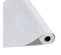 VEVOR Papier Peint Adhésif Mural, 45 cm x 10 m, Rouleau Papier Peint Autocollant en Vinyle, Motif Texture Bois Blanc, Imperméable, pour Revêtement Mural, Chambres, Cuisines, Salles de Bain, Bureaux