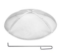 VEVOR Pare-étincelles pour Brasero Extérieur 1016 mm Grille de Protection Contre Étincelles Feu Acier Inoxydable Écran Pare Feu Rond Ouverture Facile avec Accessoires pour Foyer, Patio, Arrière-cour