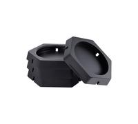 VEVOR Patin de Nivellement pour Camping-car 4PCs, Patin pour Vérin Stabilisateur de Caravane Charge 2,3 T Chacun, Grande Surface de Stabilisation, Idéal pour Pieds de Cric Ronds de 25,4 cm, Voyage