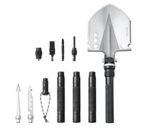 VEVOR Pelle de Survie Pliante, Pelle de Camping multifonctionnelle 13 en 1, Pelle Tactique compacte Portable de qualité Militaire, pour Tout-Terrain, Camping, randonnée, extérieur, Survie, Urgence