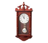 VEVOR Pendule Murale Rétro Horloge à Pendule Vintage 600x260x95 mm Mouvement à Quart