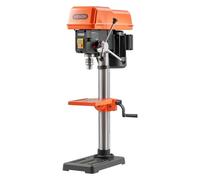 VEVOR Perceuse à Colonne d'Établi 254 mm Perceuse d'Établi 400 W pour Travail du Bois et Métaux, Vitesse Variable 440-2600 tr/min, avec Table Inclinable 0-45°, Positionnement Laser X, Éclairage LED