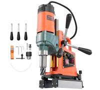 Perceuse magnétique VEVOR 1400 W 50 mm de diamètre de perçage réglable de 0 à 850 tr/min, sens réversible, perceuse magnétique pour surfaces métalliques, carotteuse électrique pour l'industrie du bric