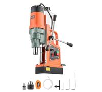 VEVOR Perceuse Magnétique, Moteur 1550 W, Perceuse à Colonne Portable, Diamètre de Carottage 50 mm, Force Magnétique 13000 N, Vitesse de 0 à 550 tr/min, Carotteuse pour Surface Métallique, Bricolage