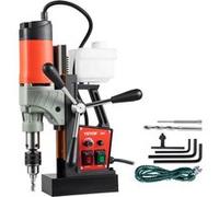 VEVOR Perceuse magnétique sur colonne 1200 W 13000 N 580 tr/min 2 forets