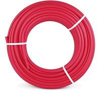 Vevor PEX Tube 3/10,2 cm 300/152,4 m PEX Tuyau Bleu/rouge Pex-b Tube Bobine pour eau chaude et froide plomberie Open Loop Radiant Système de chauffage au sol Tube PEX 3/4" 300ft Red, Oxygen Barrier