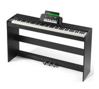 VEVOR Piano numérique entièrement lesté à 88 touches avec double clavier casque