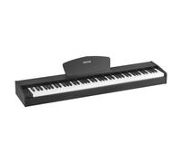 VEVOR Piano Numérique 88 Touches Lestées, Mode Double Clavier Haut-parleurs, avec Pédale de Sustain, Fonction d'Enregistrement, 238 Sonorités, Connexion Sans Fil, pour Débutants, Noir, sans Support