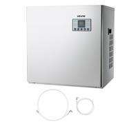 VEVOR Pièce Détachée de Machine à Glaçons Commerciale, Tête Uniquement, Rendement 181 kg/24 h, Autonettoyante, Production Programmée et Épaisseur Réglable, pour Bar Restaurant Débit de Boissons