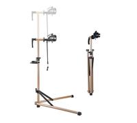 VEVOR Pied d'atelier vélo, hauteur réglable de 105-152 cm, support de réparation de vélo robuste, charge 39,9 kg, stand de bicyclettes avec plateau à outils magnétique, pour vélos de montagne et route