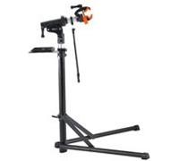 VEVOR Pied d'Atelier Vélo Pliable Charge 30 kg Support de Réparation de Vélo Réglable en Hauteur Pince Pivotant 360° Stand de Bicyclettes avec Plateau à Outils pour Entretien Montage Vélos Électriques