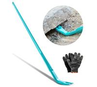 VEVOR Pied de Biche 907,18 kg Barre de Levier 142 cm Barre pour Démolition, Béton, Levage, Construction, Industrie, Arrache Clous, avec Poignée Ergonomique en Acier au Carbone, Grande Force de Levier