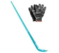 VEVOR Pied de Biche 907,18 kg Barre de Levier 142 cm Barre pour Démolition, Béton, Levage, Construction, Industrie, Arrache Clous, avec Poignée Ergonomique en Acier au Carbone, Grande Force de Levier