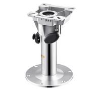 VEVOR Pied de Siège de Bateau Hauteur Réglable 324-475 mm, Support de Siège de Bateau en Alliage d'Aluminium avec Conception de Verrouillage, Étanche et Résistant à la Rouille, pour Amateurs de Pêche