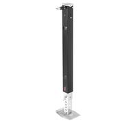 VEVOR Pied Stabilisateur pour Caravane à Sellette OEM 179013, Vérin Stabilisateur pour Roulotte Réglable 82,5 cm de Haut, Compatible avec Les Systèmes Lippert Venture, Atwood et Stromberg Carlson