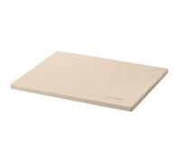VEVOR Pierre à Pizza Rectangulaire en Cordiérite 38x30x1,5cm Grattoir Multifonctionnel Marron