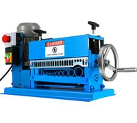 VEVOR Pince à dénuder électrique 220 V, Pince à dénuder multiple 0,37 kw, Machine à dénuder avec vitesse de coupe, Pince à dénuder multi-trous pour le recyclage des fils de cuivre