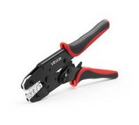 VEVOR Pince à Sertir à Cliquet pour Cosses de Câbles Électriques 0,25 à 6 mm²