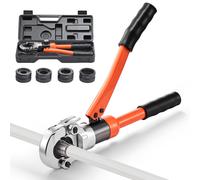 VEVOR Pince à sertir hydraulique pour tuyau PEX aluminium-plastique U16 U20 U25 U32, mallette