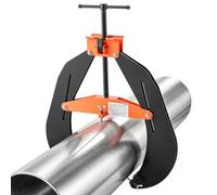 VEVOR Pince Alignement Tuyau 203,2-508 mm Pince de Soudage Tuyaux 3 Points pour Fabrication Installation de Tuyauteries, en Acier Haute Résistance, avec Poignée en T, Bouton de Déverrouillage Rapide