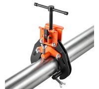VEVOR Pince Alignement Tuyau 25-76 mm Pince de Soudage de Tuyaux 3 Points pour Fabrication Installation de Tuyauteries, en Acier Haute Résistance, avec Poignée en T, Bouton de Déverrouillage Rapide