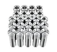 VEVOR Pince de Serrage R8 1/16-3/4 pouce 23 PCS Jeu de Pinces de Précision pour Fraiseuses, Perceuses Colonne, Haute Concentricité TIR 0,0008 pouce, Acier Allié, Outil de Mandrin Tour, Étui Individuel