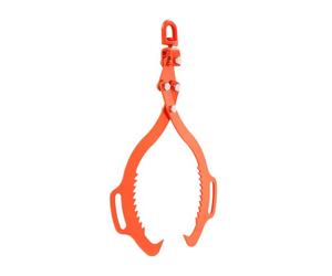 VEVOR Pince Forestière pour Troncs 710 mm, Pince de Levage pour Bois Bûches Grumes Pivotante 2 Griffes Capacité de Levage 500 kg Pinces en Acier Robuste, pour Camions, Tracteurs, Chariots Élévateurs