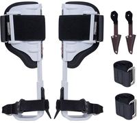 VEVOR Piquets d'escalade en aluminium pour les arbres, y compris 1 paire avec sangles et protections, supporte jusqu'à 350 livres, idéal pour les arboriculteurs, les chasseurs et la récolte des fruits