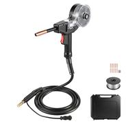 VEVOR Pistolet à Bobine MIG 130 A Torche à Bobine MIG Remplacement pour Lincoln Magnum 100SG K2532-1, avec Câble 3 m, 10 Embouts de Contact Supplémentaires, Fil de Soudage Alu 0,9 mm, Coffret à Outils