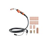 VEVOR Pistolet de Soudage avec Câble 4,5 m 250 A Compatible avec Soudeuses Millermatic 200, 210, 212, 250, 250X, 251, 252, pour Fils de Soudage 0,76 mm 0,89 mm 1,14 mm, Diverses Tâches de Soudage