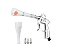 VEVOR Pistolet Nettoyage Voiture à Air Haute Pression 6-9,2 bars avec 2 Buses, Tuyau Rotatif Caoutchouc, pour Élimination Saleté Poussière Surface, Fonctionne avec Compresseur d'Air 1/4 NPT Non Inclus