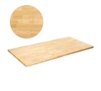 VEVOR Planche Bureau 1200x750x38 mm Plateau de Table Rectangulaire Charge 150 kg Dessus de Table en Bois d'Érable Massif pour Bureau Debout Électrique Réglable, Plan de Travail, Table à Manger, Maison