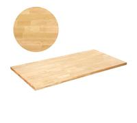 VEVOR Planche Bureau 1200x750x38 mm Plateau de Table Rectangulaire Charge 150 kg Dessus de Table en Bois d'Érable Massif pour Bureau Debout Électrique Réglable, Plan de Travail, Table à Manger, Maison