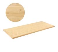 VEVOR Planche Bureau 1800x737x38 mm Plateau de Table Rectangulaire Charge 150 kg Dessus de Table Universel en Bambou pour Bureau Debout Électrique Réglable, Plan de Travail, Table à Manger, Maison