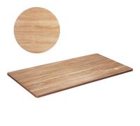 VEVOR Planche Bureau 200x80x2,5 cm Plateau Charge 100 kg en Panneaux Particules Rectangulaire pour Bureau Debout Électrique Réglable, Plan de Travail, Table à Manger, Maison