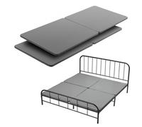VEVOR Planche de Lit King Size 38,1 mm Sommier Panneau avec Tissu Oxford 4PCs