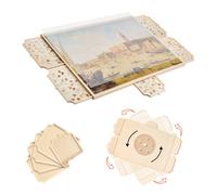 VEVOR Planche de Puzzle 2000 Pièces, Table de Puzzle en Bois 1020x745 mm, Plateau Casse-Tête Rotatif à 360° et Portable, avec 5 Tiroirs et Couverture Utile, Accessoire pour Amateurs de Casse-tête