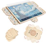 VEVOR Planche de Puzzle 1500PCs Portable avec Tiroirs et Couverture 865x635 mm