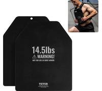 VEVOR Plaque lestée pour gilet lesté pour musculation fitness 2 plaques 6,59 kg
