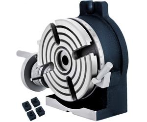 VEVOR Plaque d'Indexation 150mm, Plaque De Séparation en fonte, haute précision, Idéal pour les fraiseuses verticales/horizontales/Tables Rotatives/les travaux de coupe circulaire et d'alésage