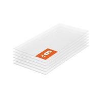 VEVOR Plaque de Serre en Polycarbonate 1210x605x4 mm Feuilles de Toit Lot de 6