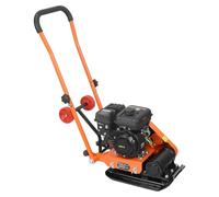 VEVOR Plaque Vibrante Thermique 8 kN Compacteur à Plaque Vibrante Essence 2 hp pour Pavages, Aménagement Paysager, Asphalte, Fondations, Compactages de Sol, 5250 VPM, Zone de Compactage 41x31,5 cm