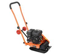 VEVOR Plaque Vibrante Thermique Compacteur Essence 2 hp 8 kN 5250 VPM 41x31,5 cm