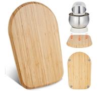 VEVOR Plateau pour Appareils de Cuisine, 36,8 x 23,9 cm, Plateau en Bois avec Pieds en PTFE, Capacité de Charge 18 kg, Planche pour Robots Culinaires, Petits Électroménagers de Cuisine, Couleur Bois