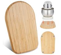 VEVOR Plateau pour Appareils de Cuisine, 36,8 x 23,9 cm, Plateau en Bois avec Pieds en PTFE, Capacité de Charge 18 kg, Planche pour Robots Culinaires, Petits Électroménagers de Cuisine, Couleur Bois
