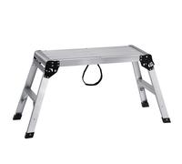 VEVOR Plateforme de travail / marchepied pliante en aluminium 150 kg 76×30×50,8 cm antidérapante